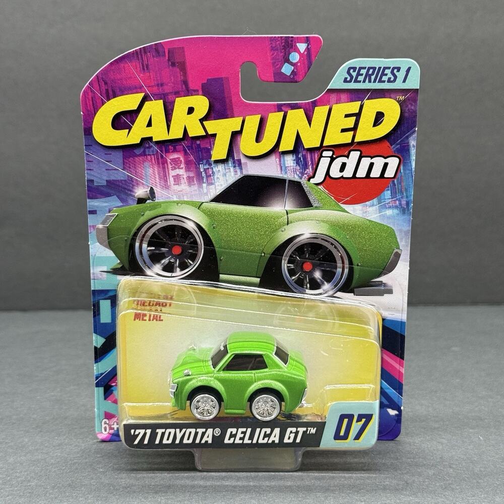 Car Tuned 1:64 Series 1 JDM Tuners Green '71 Toyota Celica GT 07/08